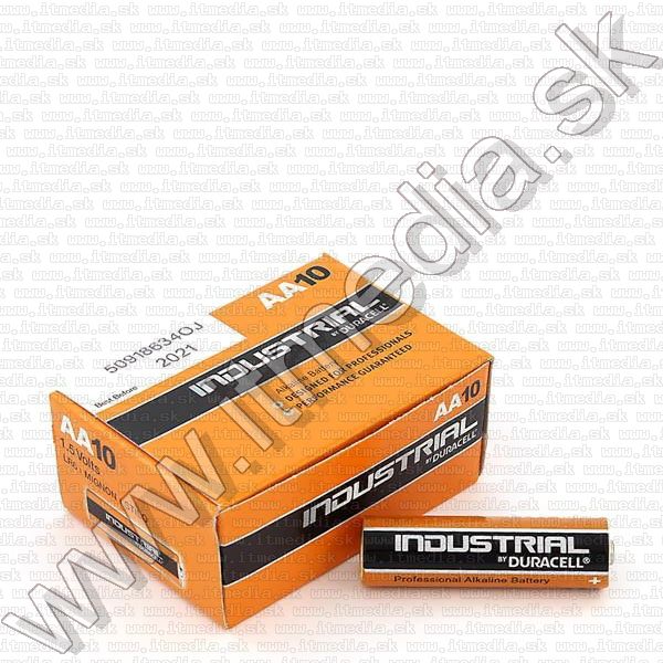 Image of DURACELL Industrial elem alkáli 10dbxAA LR06 (ceruza) (IT11500)